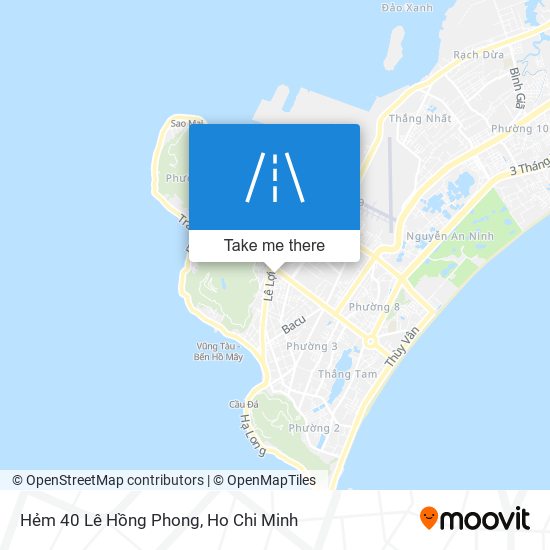 Hẻm 40 Lê Hồng Phong map