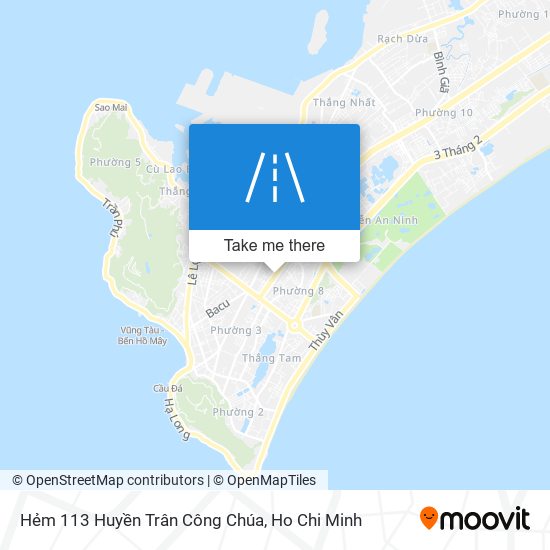 Hẻm 113 Huyền Trân Công Chúa map