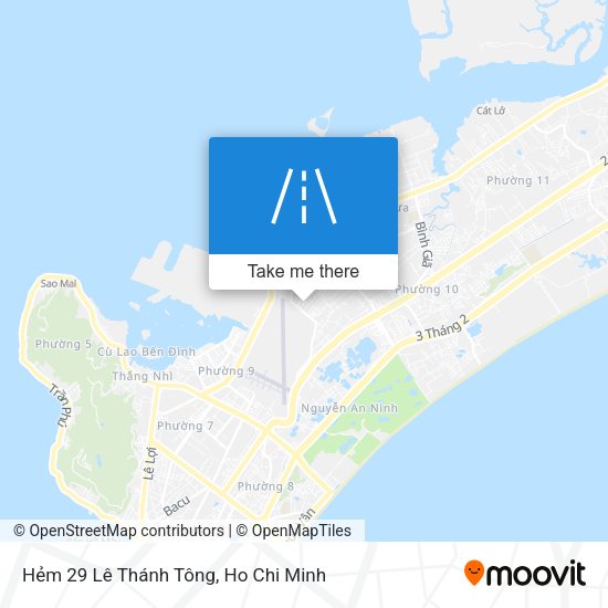 Hẻm 29 Lê Thánh Tông map