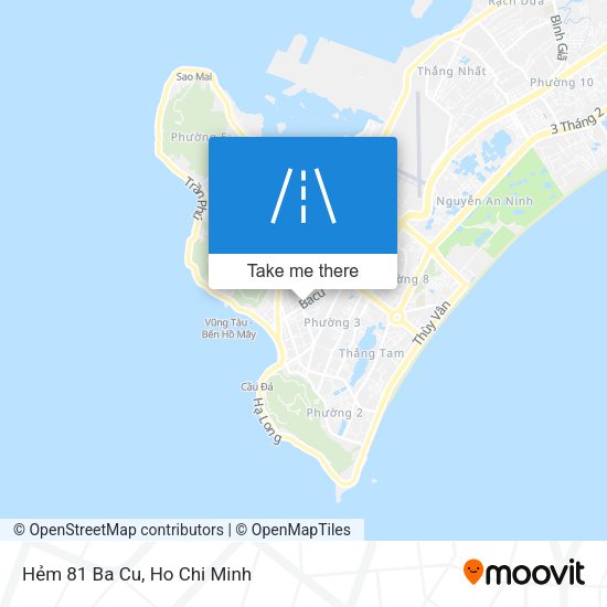 Hẻm 81 Ba Cu map