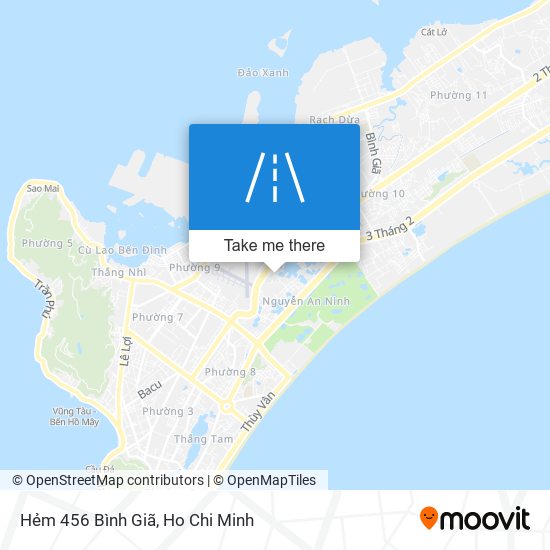 Hẻm 456 Bình Giã map