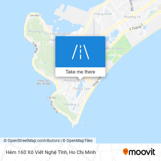 Hẻm 160 Xô Viết Nghệ Tĩnh map