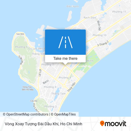Vòng Xoay Tượng Đài Dầu Khí map