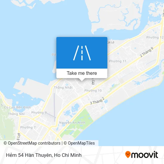 Hẻm 54 Hàn Thuyên map
