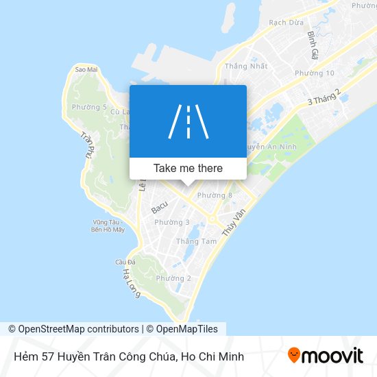 Hẻm 57 Huyền Trân Công Chúa map