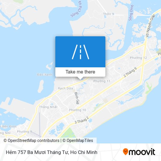Hẻm 757 Ba Mươi Tháng Tư map