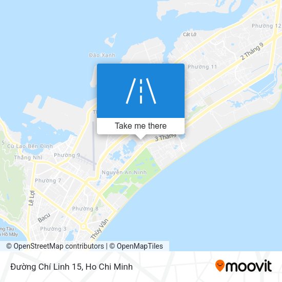 Đường Chí Linh 15 map