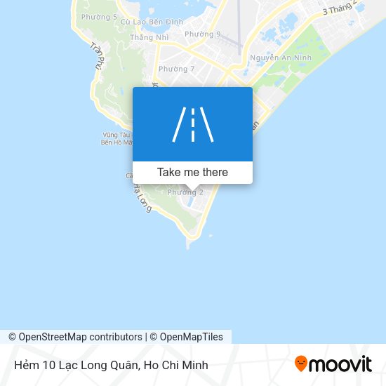 Hẻm 10 Lạc Long Quân map