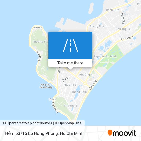 Hẻm 53/15 Lê Hồng Phong map