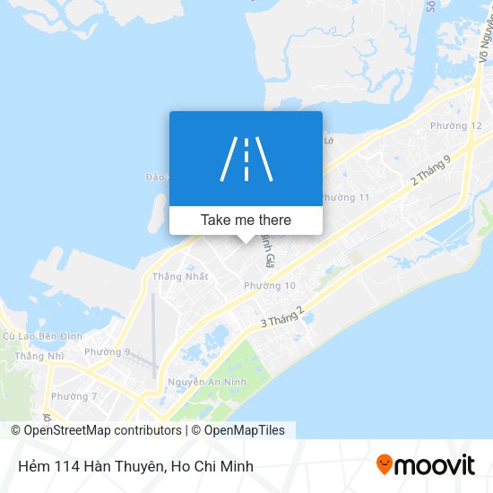 Hẻm 114 Hàn Thuyên map