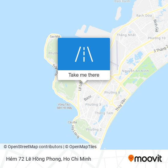 Hẻm 72 Lê Hồng Phong map