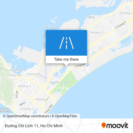 Đường Chí Linh 11 map