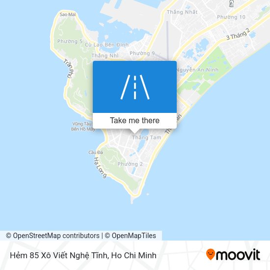 Hẻm 85 Xô Viết Nghệ Tĩnh map