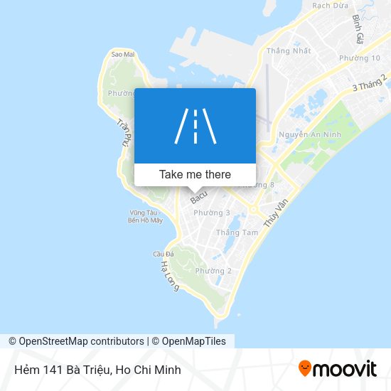 Hẻm 141 Bà Triệu map