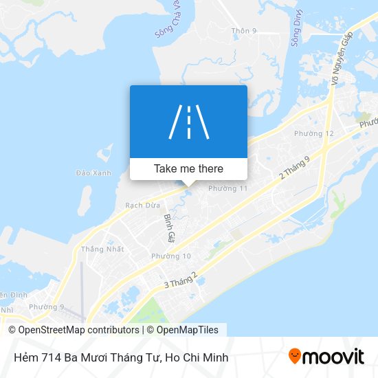 Hẻm 714 Ba Mươi Tháng Tư map