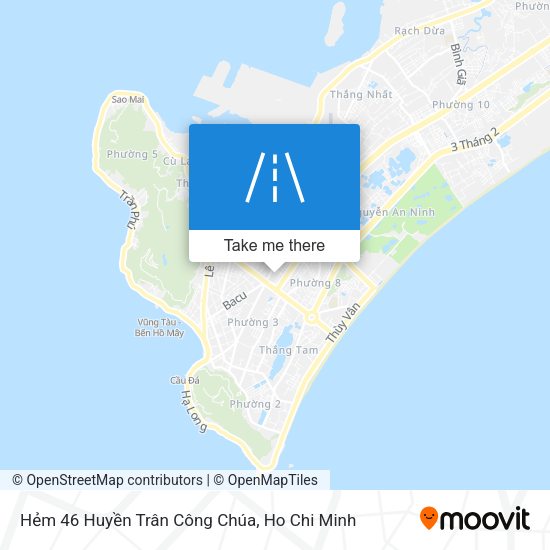 Hẻm 46 Huyền Trân Công Chúa map
