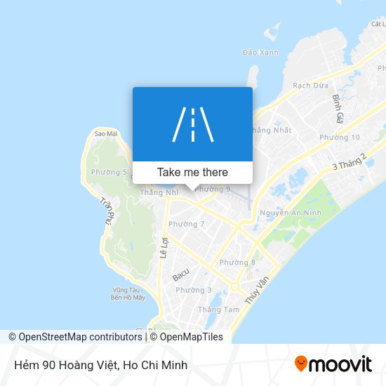 Hẻm 90 Hoàng Việt map