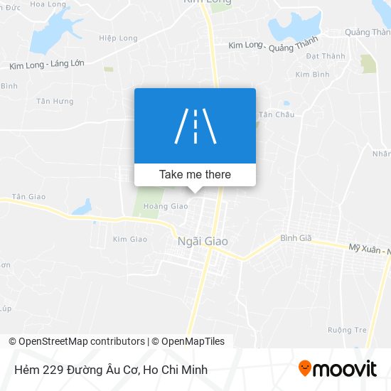 Hẻm 229 Đường Âu Cơ map