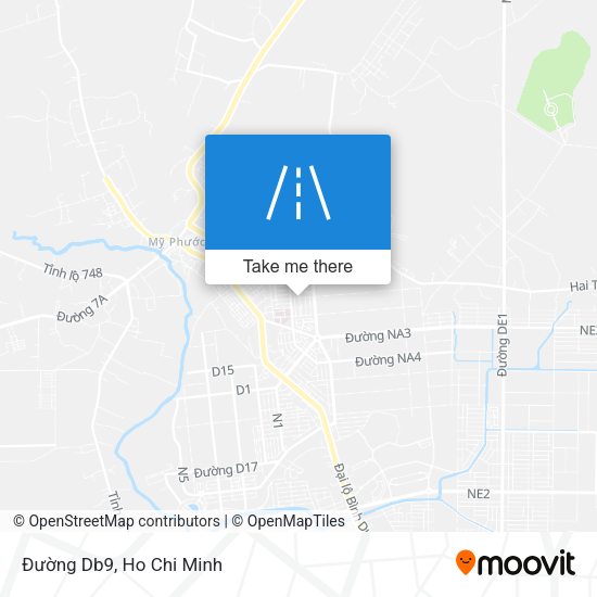 Đường Db9 map
