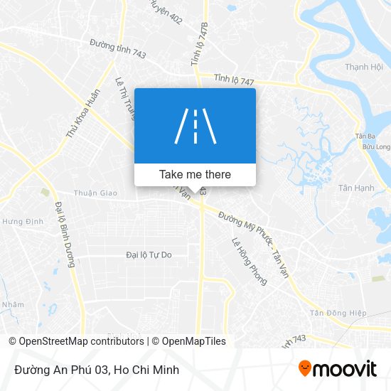 Đường An Phú 03 map