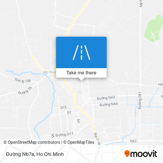 Đường Nb7a map