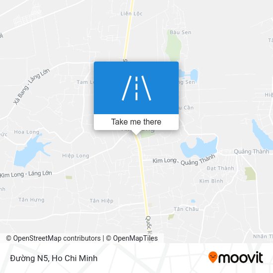 Đường N5 map