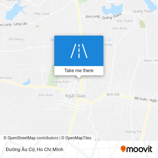Đường Âu Cơ map