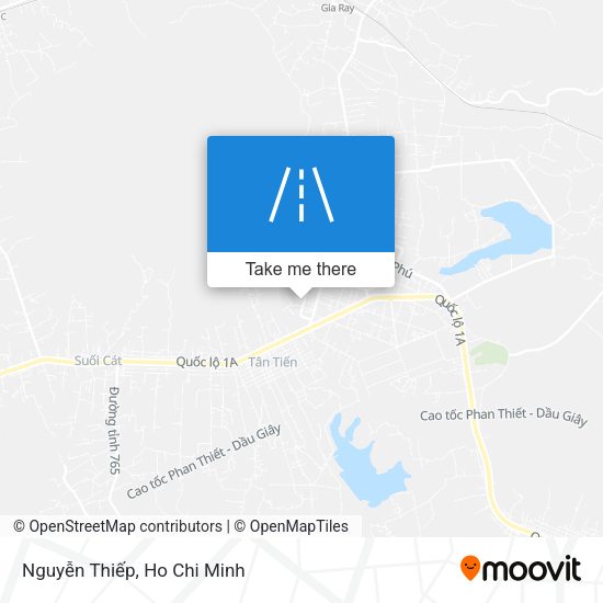 Nguyễn Thiếp map