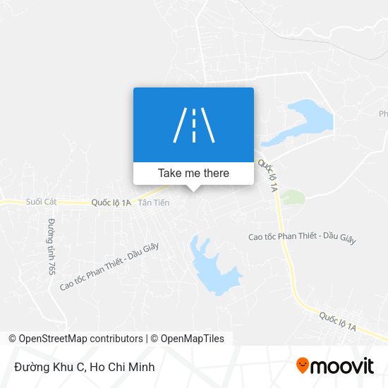 Đường Khu C map