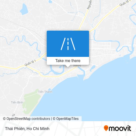 Thái Phiên map
