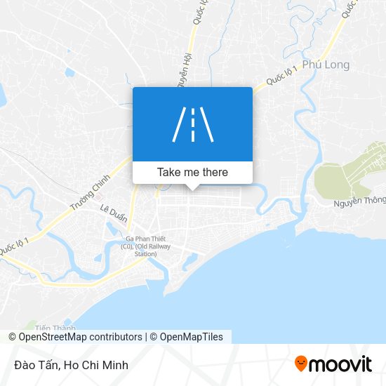 Đào Tấn map