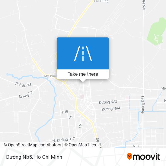 Đường Nb5 map