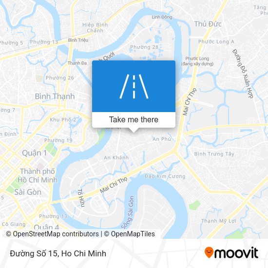 Đường Số 15 map