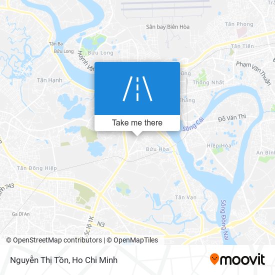 Nguyễn Thị Tồn map