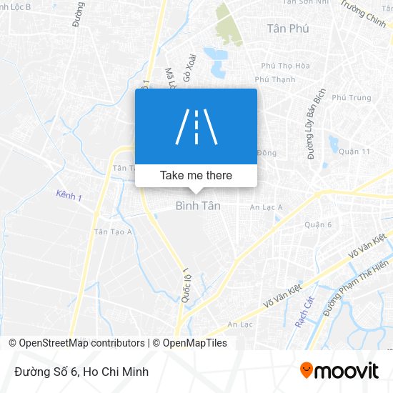 Đường Số 6 map