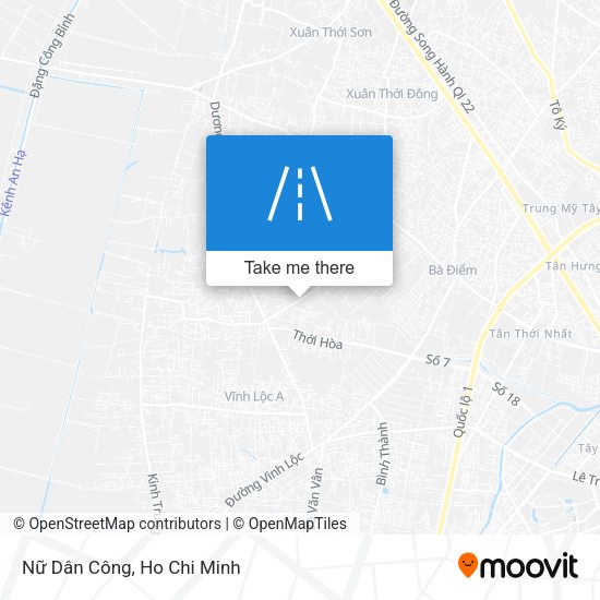 Nữ Dân Công map
