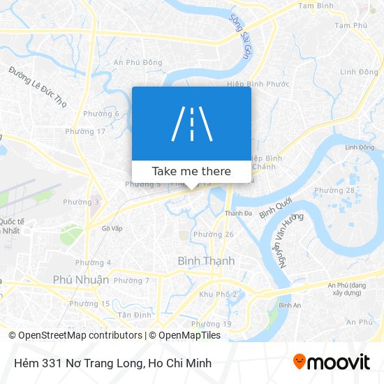Hẻm 331 Nơ Trang Long map