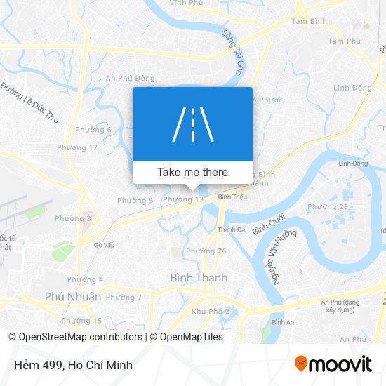 Hẻm 499 map