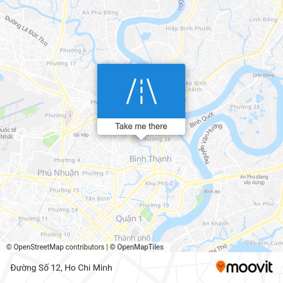 Đường Số 12 map