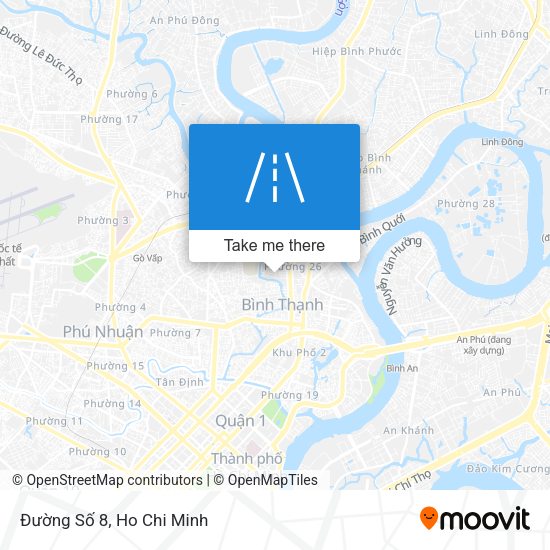 Đường Số 8 map