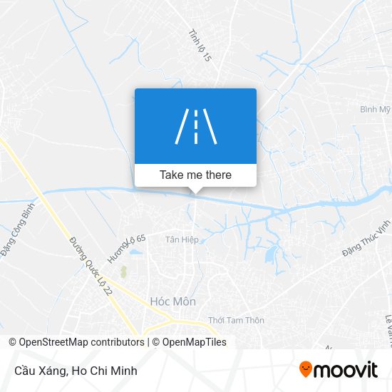 Cầu Xáng map