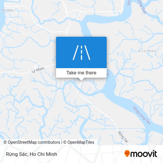 Rừng Sác map