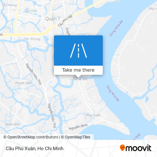 Cầu Phú Xuân map