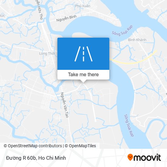 Đường R 60b map