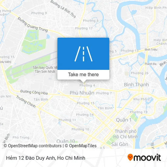 Hẻm 12 Đào Duy Anh map