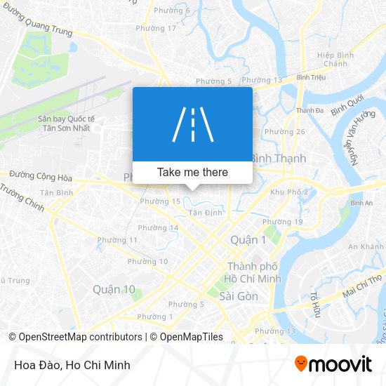 Hoa Đào map