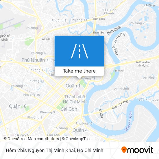 Hẻm 2bis Nguyễn Thị Minh Khai map