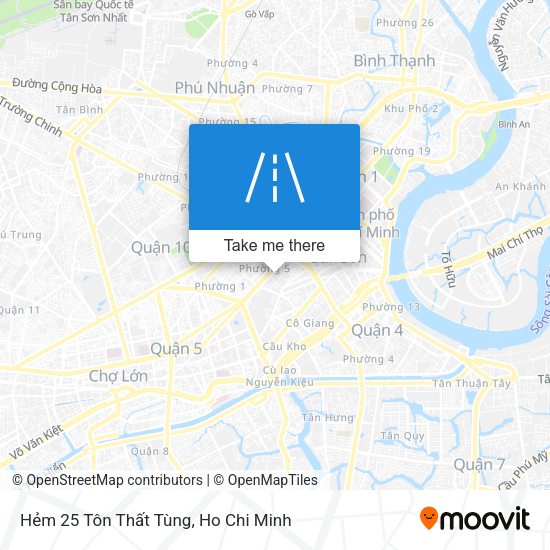 Hẻm 25 Tôn Thất Tùng map
