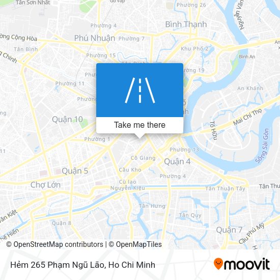 Hẻm 265 Phạm Ngũ Lão map