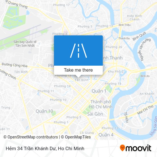 Hẻm 34 Trần Khánh Dư map
